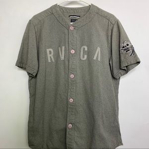 RVCA Skull Baseball Jersey